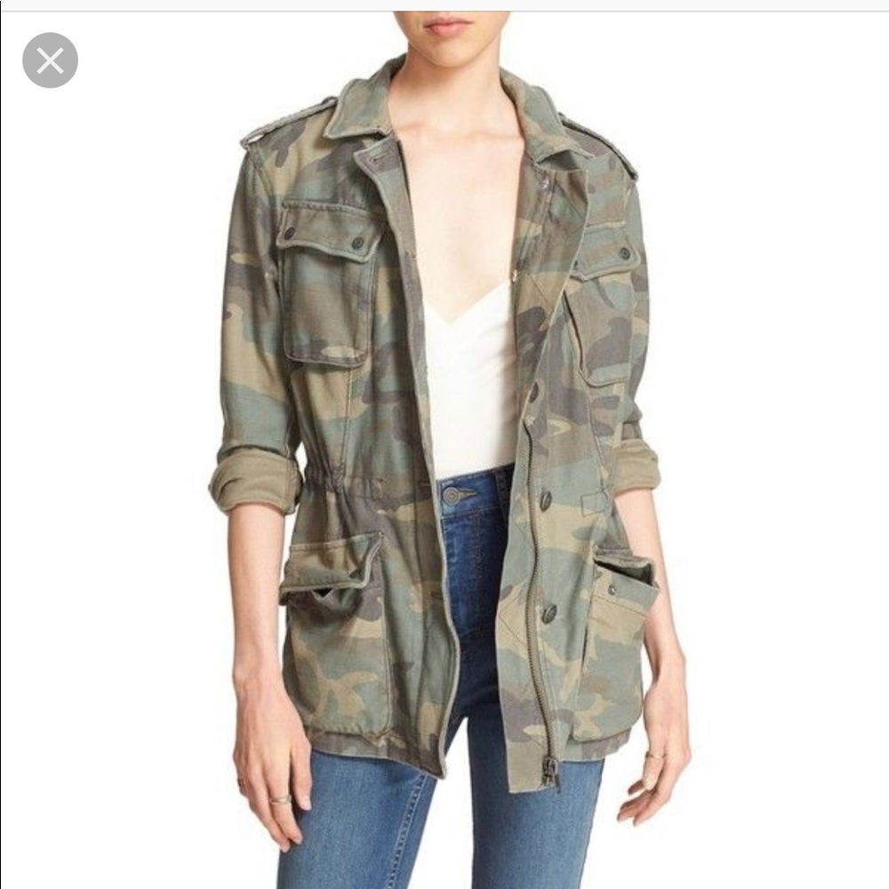 Free people not your brother utility jacket, xs